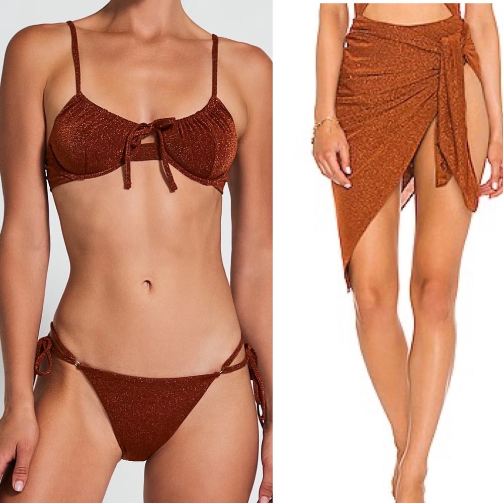 Devon Windsor Sienna Shimmer Sarong